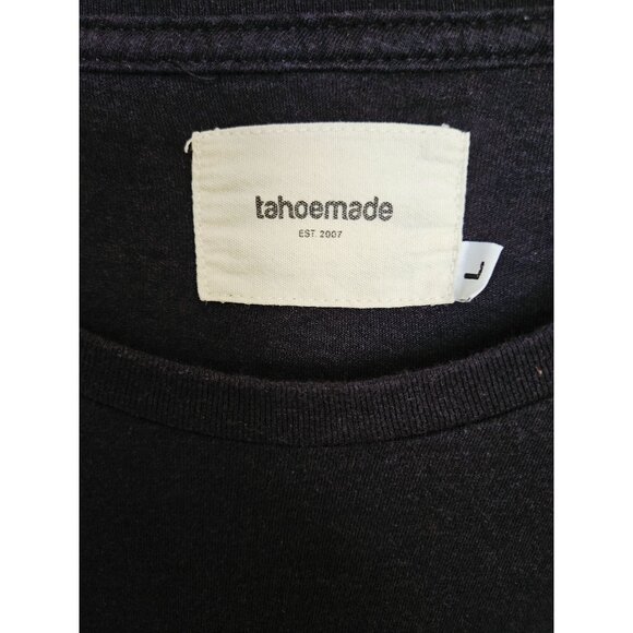 Palisades Tahoe KT-22 THE MOTHERSHIP CLASSIC Black/Gray T Shirt Mens Size Large - Picture 3 of 8